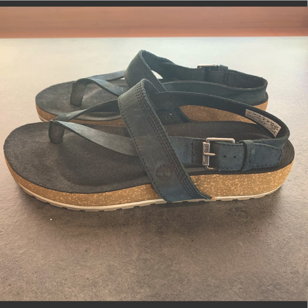 Timberland Suede and Cork sandals